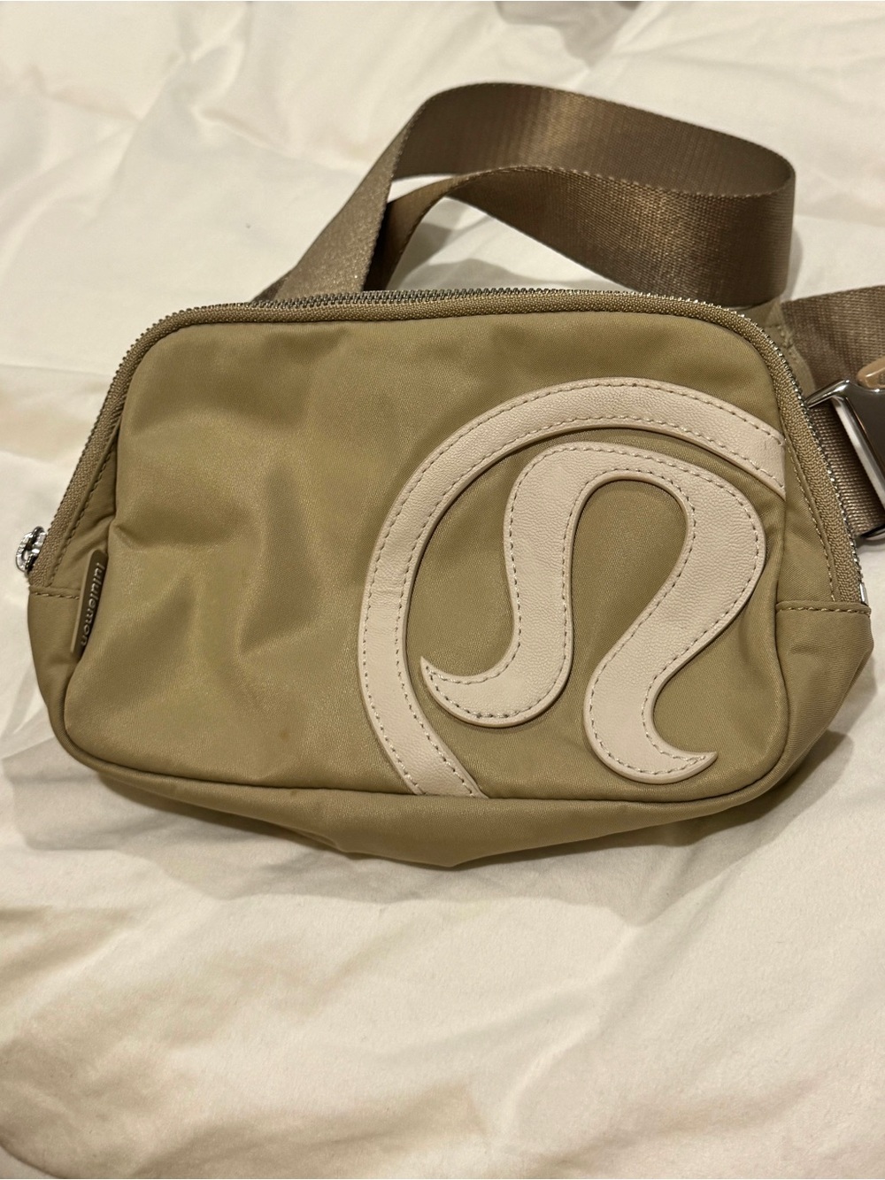 lululemon athletica khaki Bum Bag Crossbody